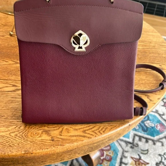 Kate Spade Burgundy Backpack